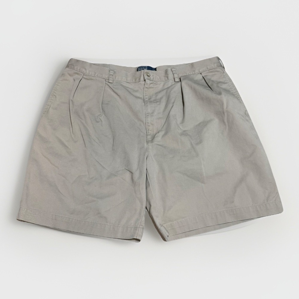 Vintage Ralph Lauren Polo Tyler Shorts Double pleat Chino Shorts 38